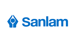 Logo of Sanlam - South African financial services group headquartered in Bellville, Western Cape, and listed on the Johannesburg Stock Exchange and the Namibian Stock Exchange.